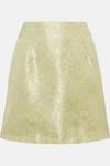 Warehouse Shimmer Floral Jacquard Pelmet Skirt thumbnail 4