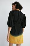 Warehouse Tie Dye Ruched Skirt Mini Dress thumbnail 3
