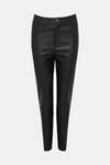 Warehouse Faux Leather Skinny 5 Pocket Trousers thumbnail 4