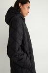 Warehouse Essential Long Line Hooded Liner Coat thumbnail 2