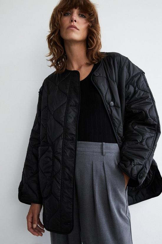 Warehouse Ultimate Button Through Liner Jacket 1