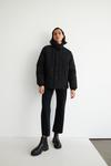 Warehouse Essential Funnel Neck Padded Jacket thumbnail 1
