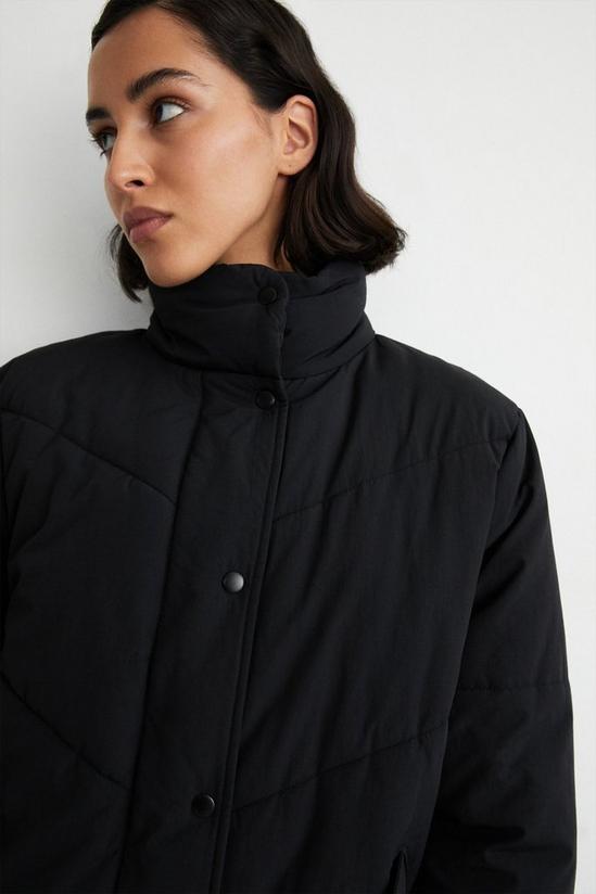 Warehouse Essential Funnel Neck Padded Jacket 2