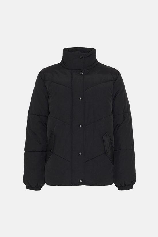 Warehouse Essential Funnel Neck Padded Jacket 4