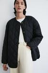 Warehouse Essential Collarless Liner Jacket thumbnail 1