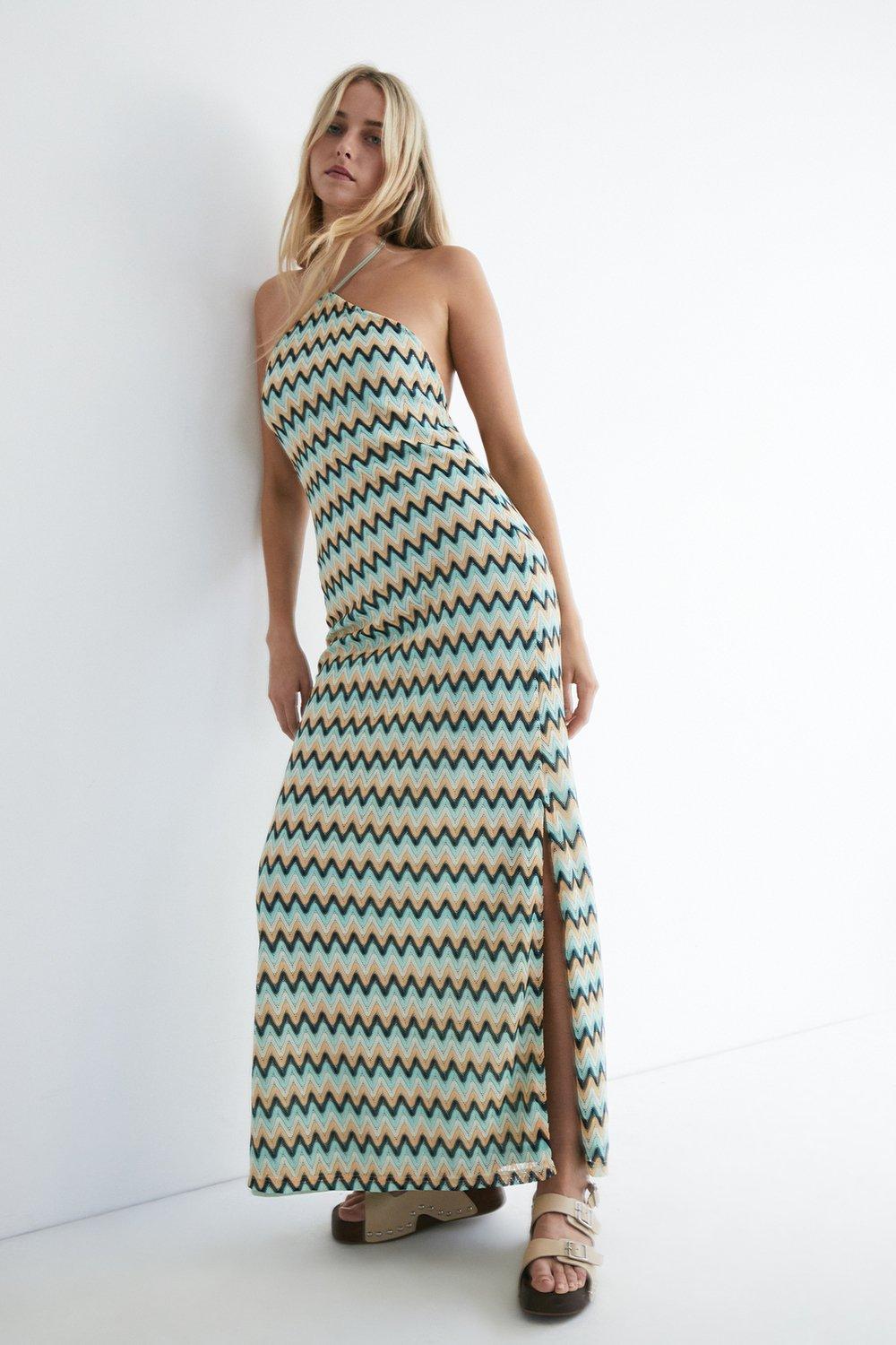 Dorothy perkins zig zag dress sales