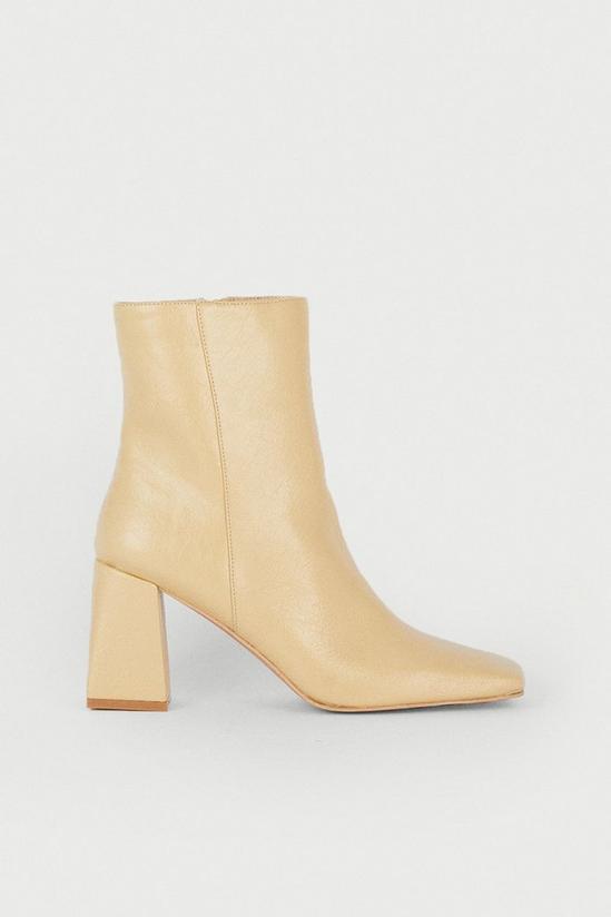 Warehouse Low Heel Ankle Boot 1