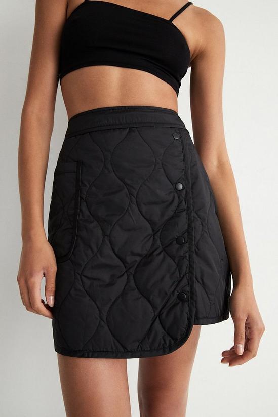 Warehouse Quilted Liner Skirt 2
