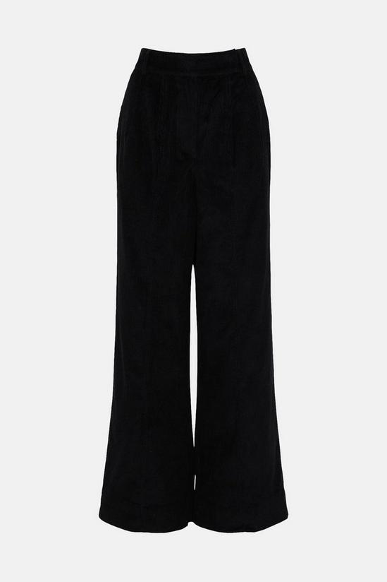 Warehouse Cord Relaxed Mensy Wide Leg Trousers 4
