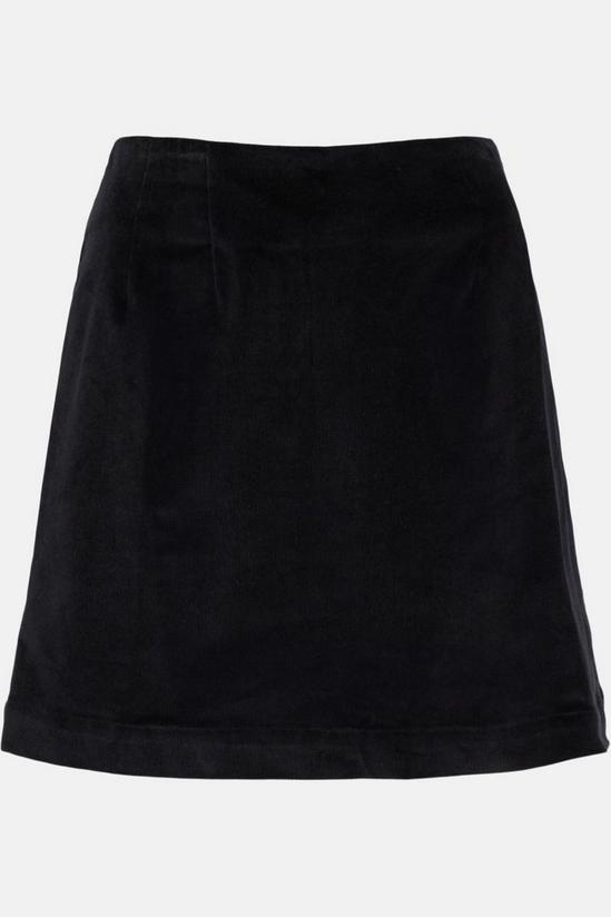 Warehouse Velvet Mini Pelmet Skirt 4