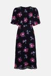 Warehouse Puff Sleeve Floral Maxi Dress thumbnail 4