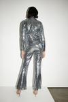 Warehouse Rectangle Sequin Flare Trousers Coord thumbnail 3