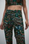 Warehouse WH x William Morris Society Floral Print Cord Trousers thumbnail 2