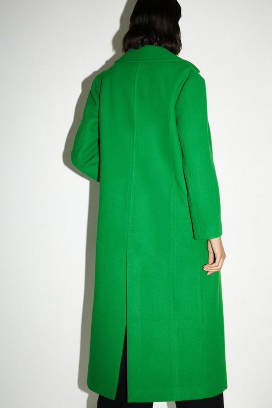 Warehouse Long Line Single Breasted Tailored Coat 3