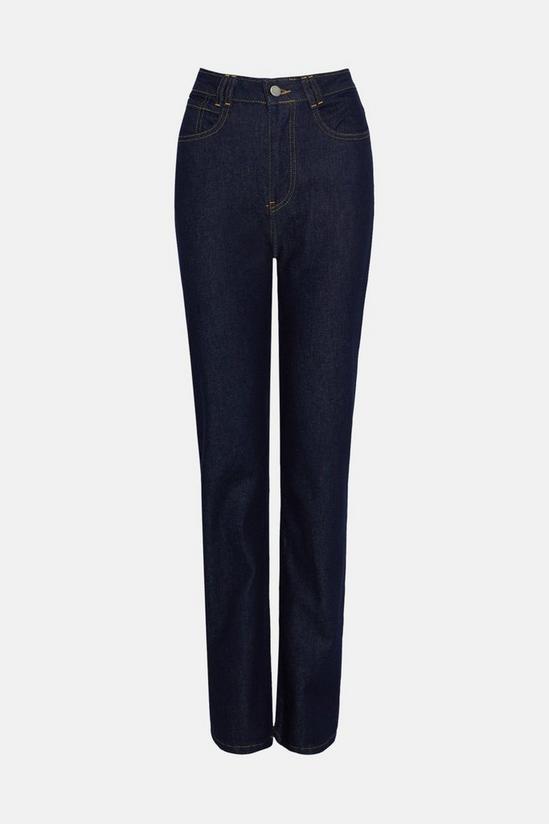 Warehouse Denim Indigo Long Straight Jeans 4