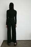 Warehouse Topstitch Jersey Crepe Belted Jumpsuit thumbnail 3