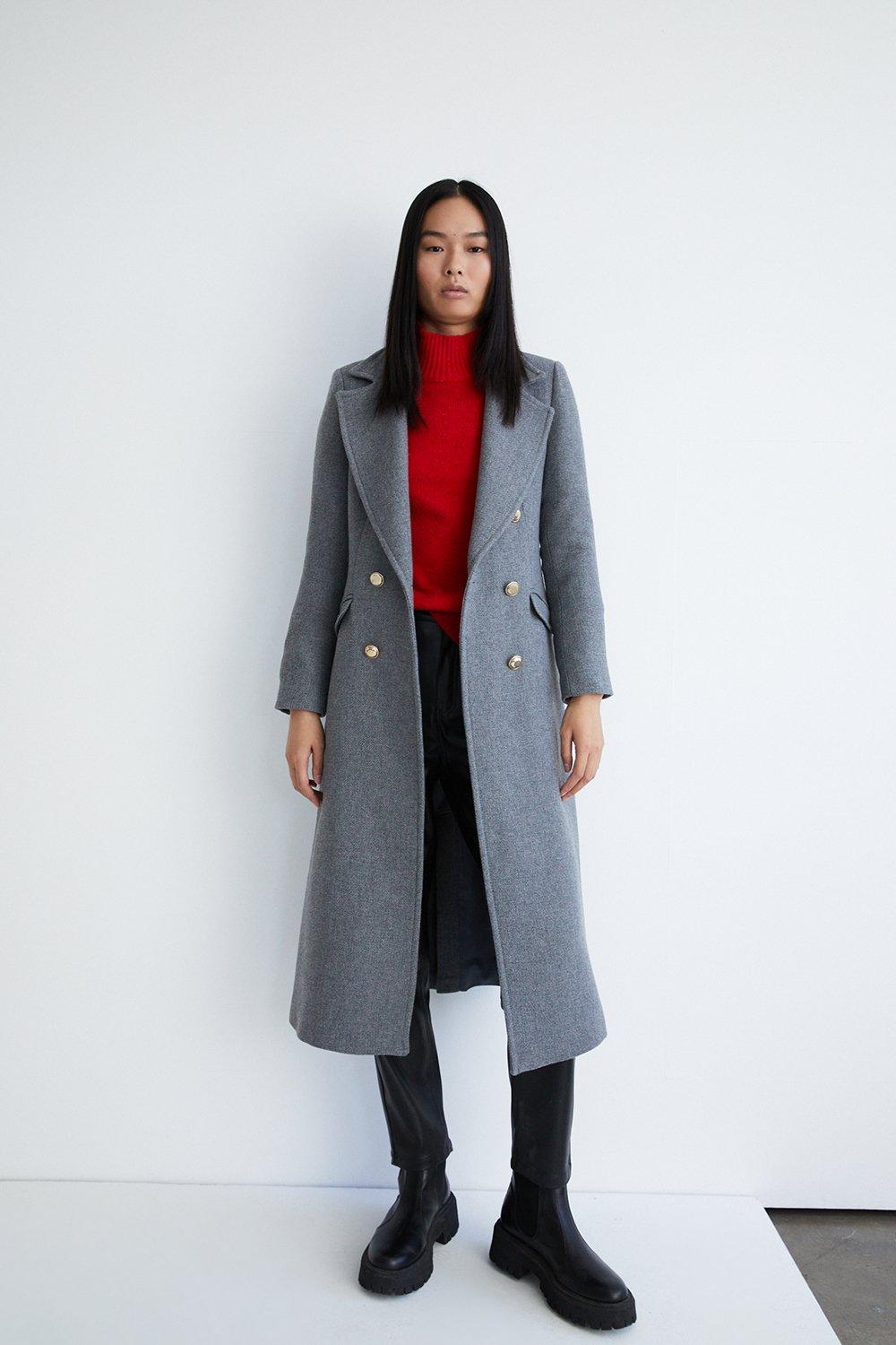 Warehouse wool outlet coat