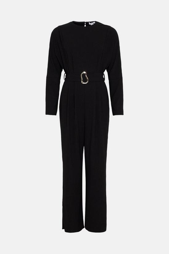 Warehouse Relaxed Sleeve Belted Jumpsuit 4