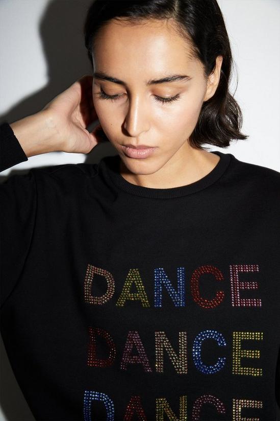 Warehouse Dance Rainbow Hotfix Sweatshirt 1
