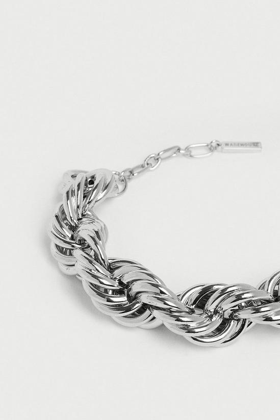 Warehouse Rope Chunky Chain Bracelet 2
