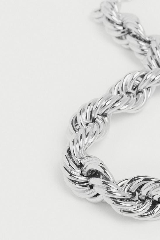 Warehouse Rope Chunky Chain Necklace 2