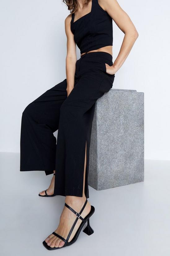 Warehouse Jersey Crepe Co-ord Wide Leg Trouser 2