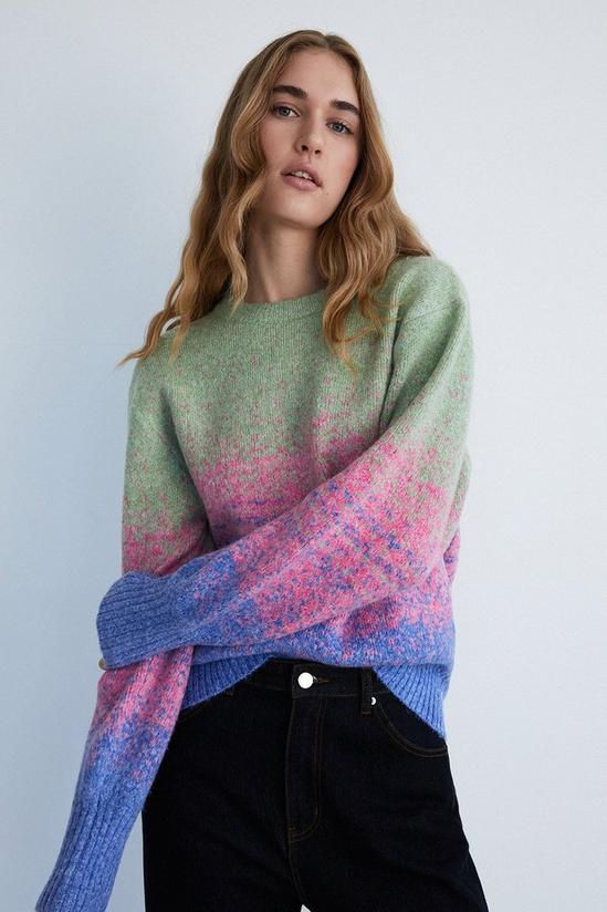 Warehouse Ombre Knit Jumper 1
