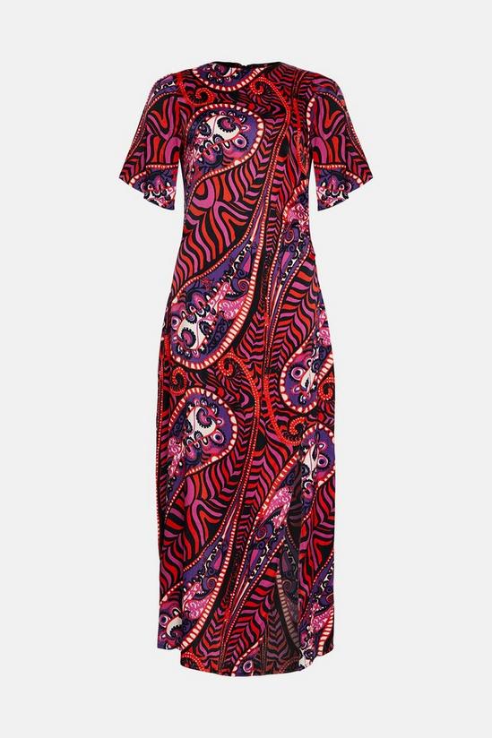 Warehouse Paisley Printed Midi Dress 4