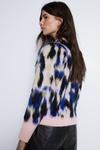 Warehouse Abstract Pattern Knitted Jumper thumbnail 5