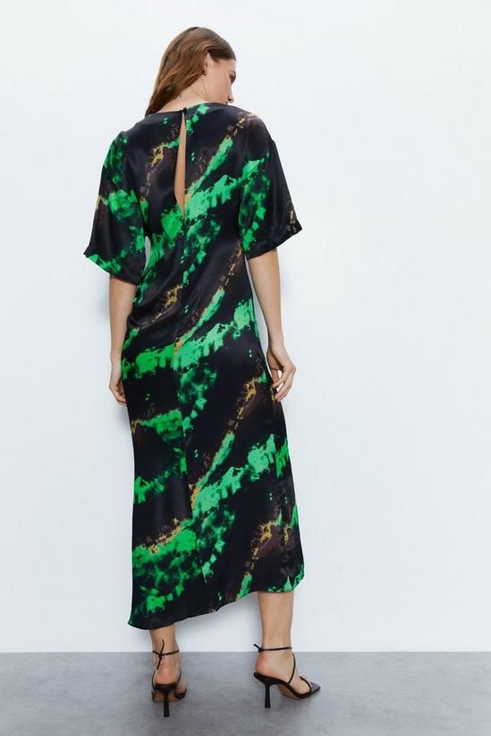 Warehouse Premium Printed Midi Dress With Side Split 4