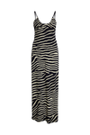 Warehouse Rayon Zebra Rope Halter Neck Maxi Dress thumbnail 4