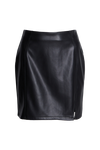 Warehouse Faux Leather Mini Pelmet Skirt thumbnail 4