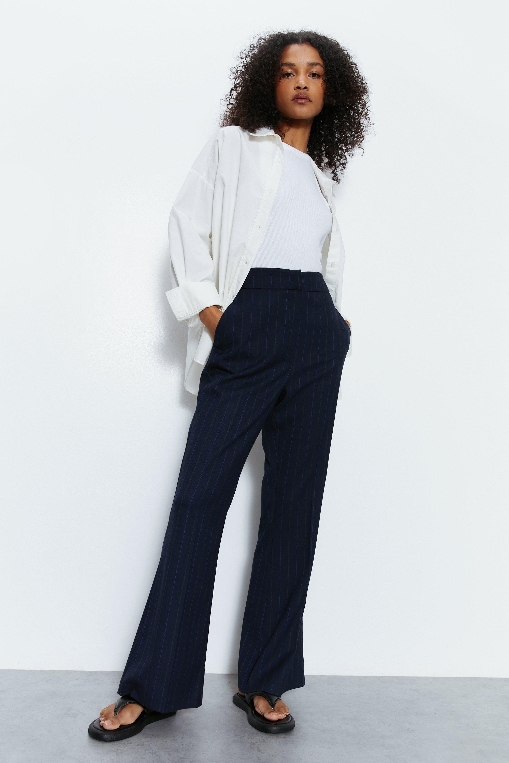 Pinstripe deals trousers womens