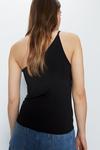 Warehouse Double Layered One Shoulder Tank Top thumbnail 4
