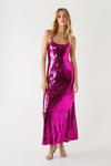Warehouse Sequin Cami Midi Dress thumbnail 1