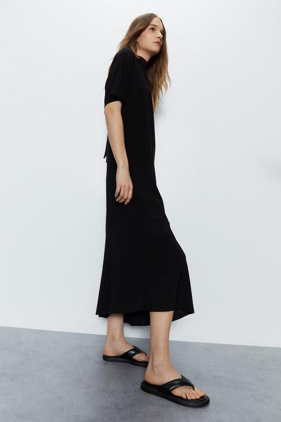 Warehouse Tie Back Relaxed Maxi Dress 2