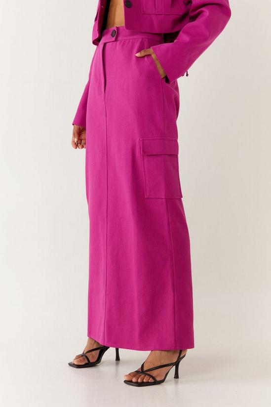 Warehouse Premium Twill Tailored Midaxi Skirt 2