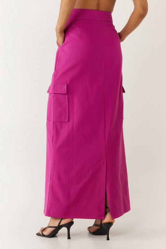 Warehouse Premium Twill Tailored Midaxi Skirt 3