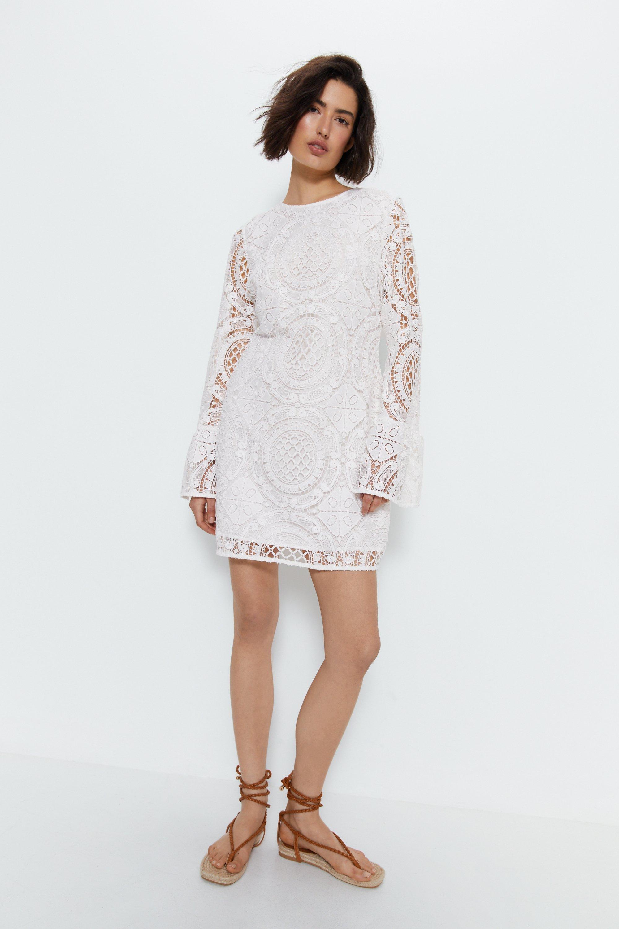 Warehouse corded best sale lace dress