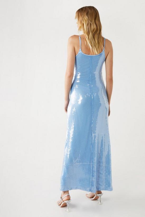Warehouse Sequin Cami Maxi Dress 4