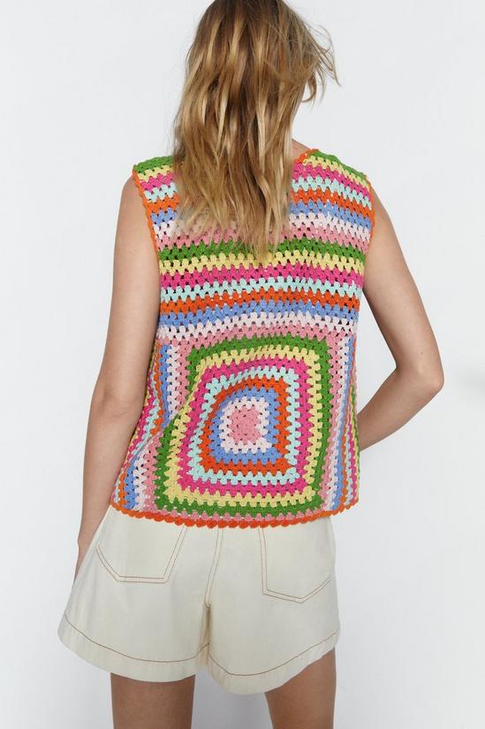 Warehouse Crochet Knitted Top 4
