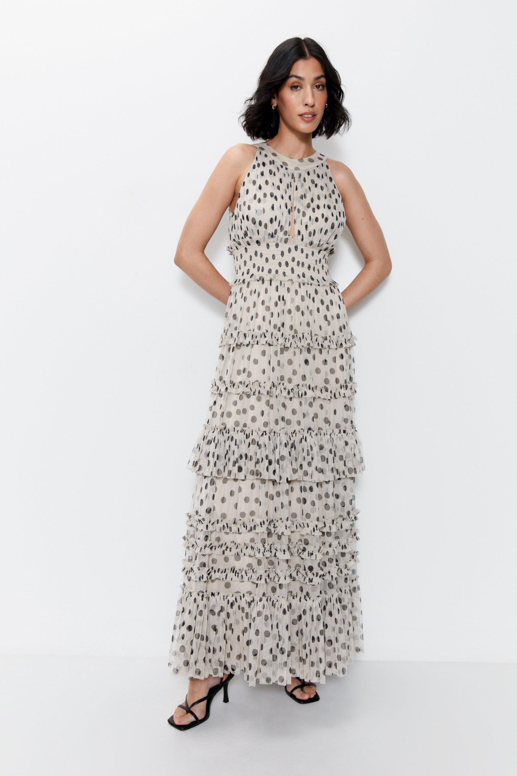 Polka dot hot sale dress warehouse