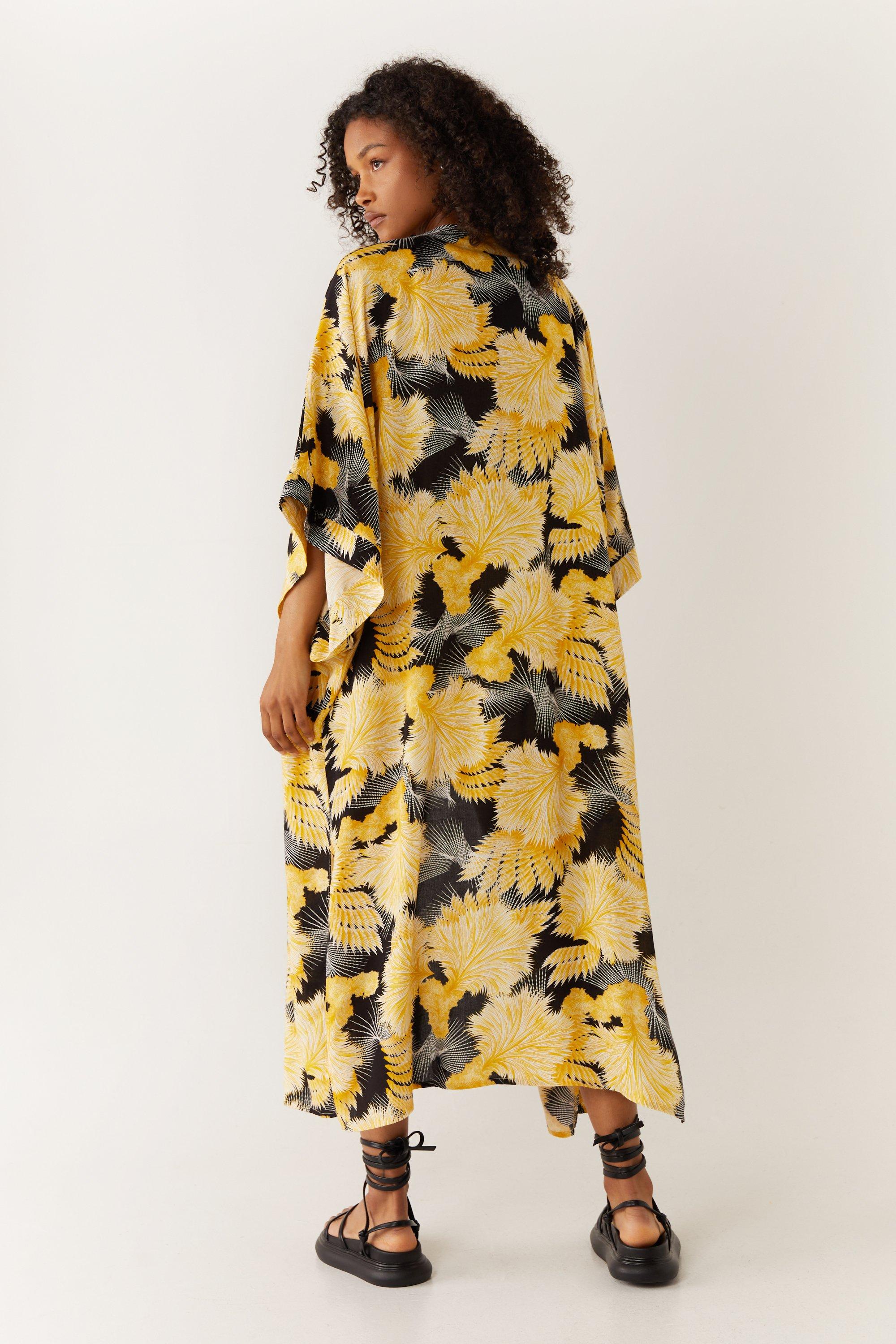 Mango clearance kimono dress