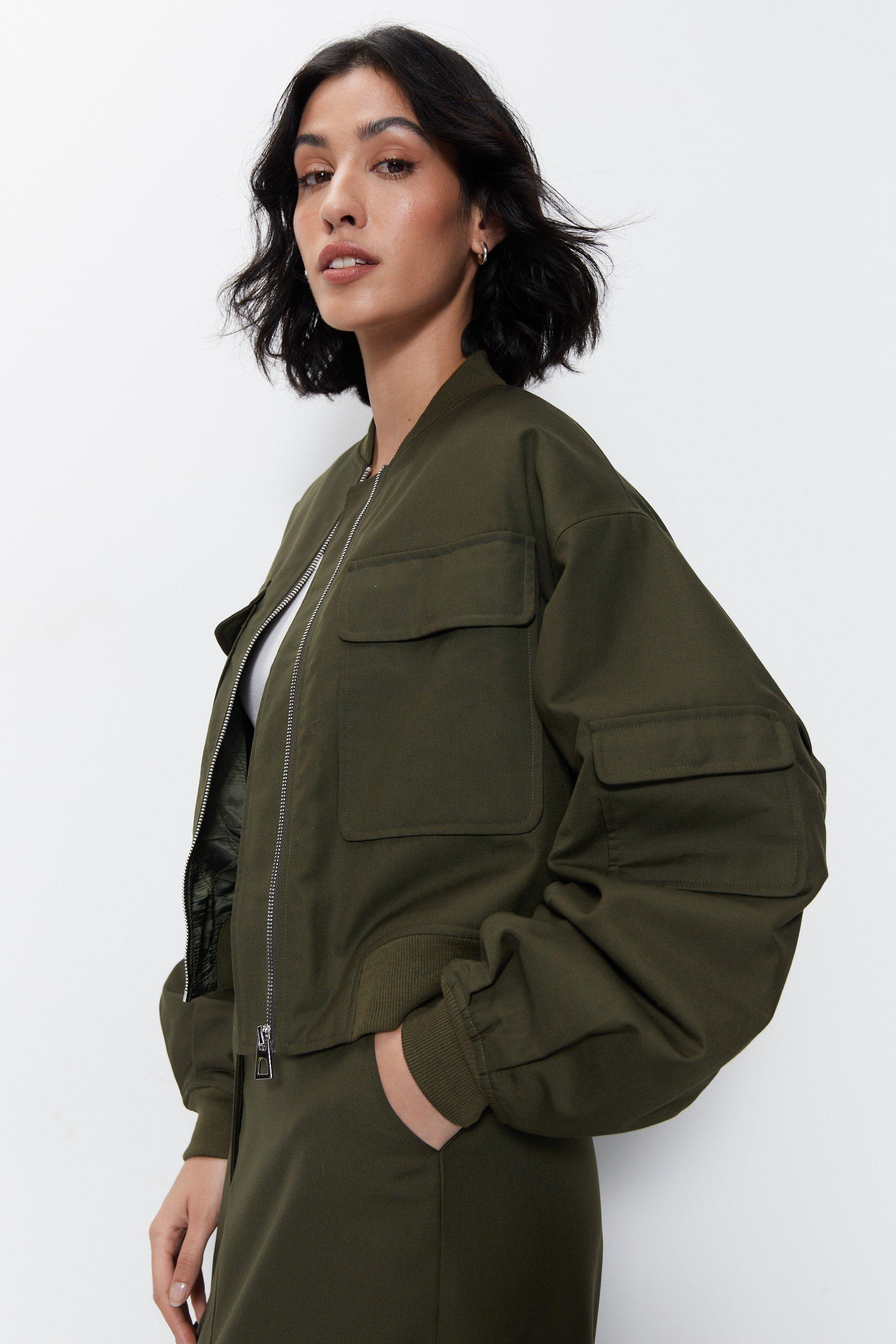 Edgy Chic Bomber Jacket – Lady Occasions