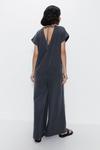 Warehouse Relaxed V Neck Jumpsuit thumbnail 4