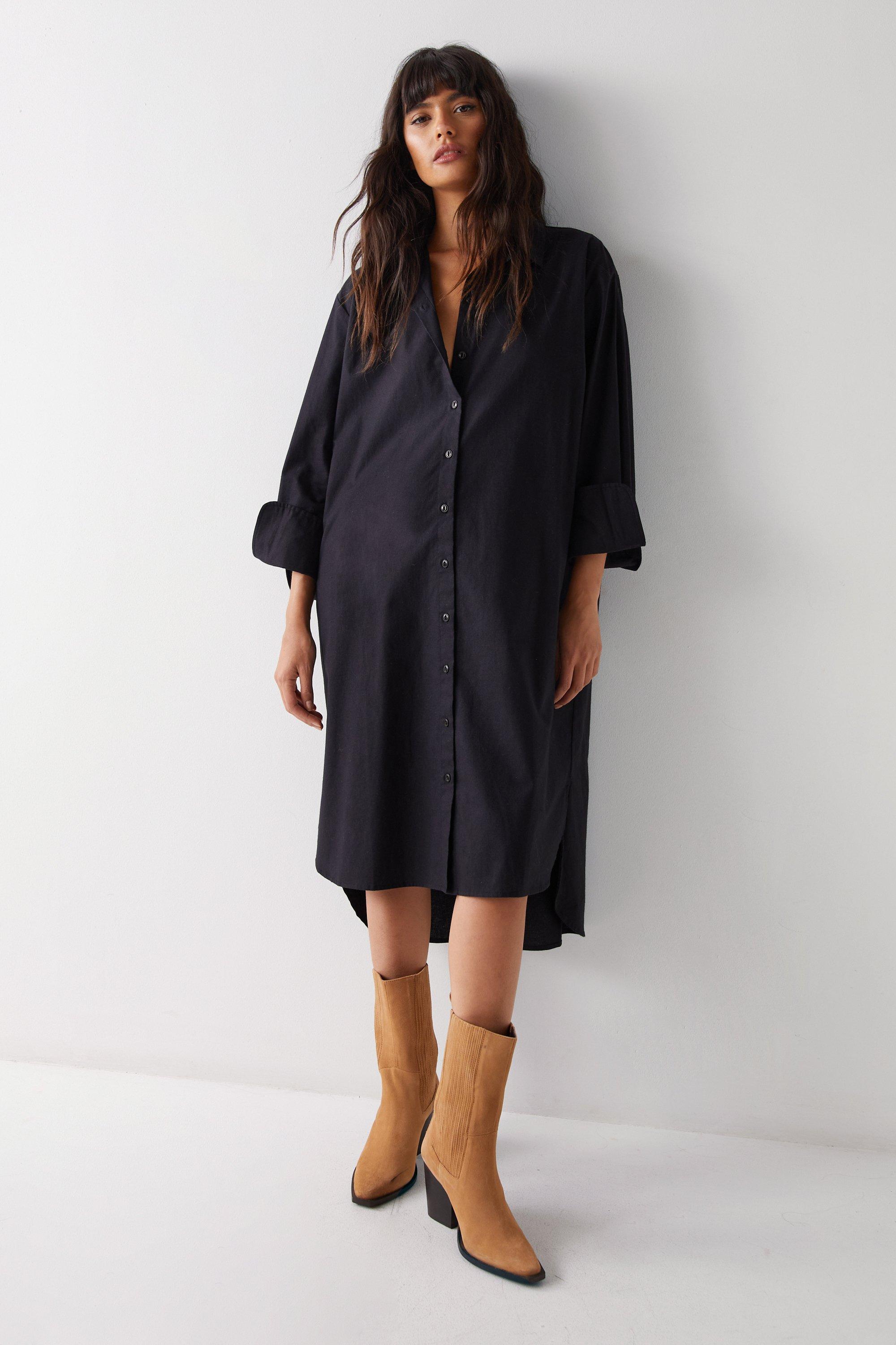 Warehouse landscape shirt hot sale dress