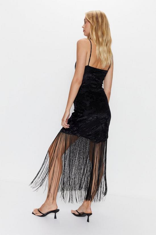 Sparkle Velvet Cami Midi Dress