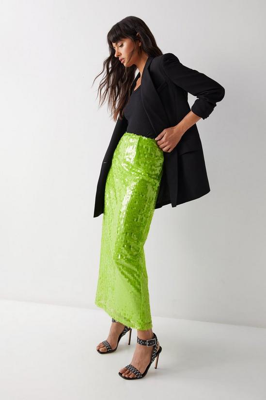 Warehouse Sequin Maxi Skirt 3