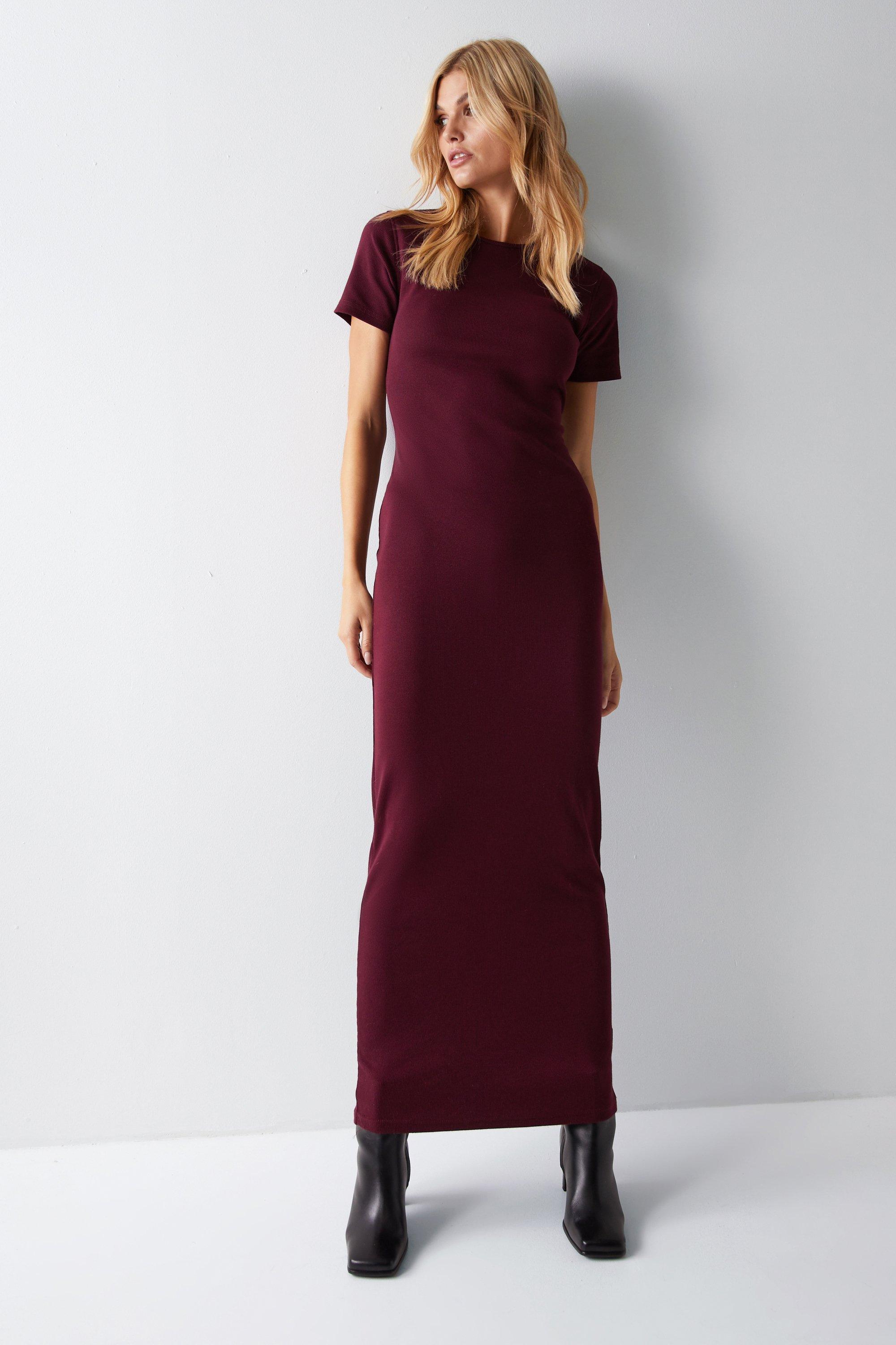 Warehouse best sale burgundy dress