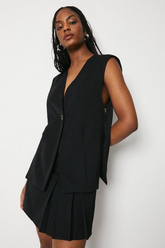 Jackets & Coats | Longline Tailored Waistcoat | Warehouse